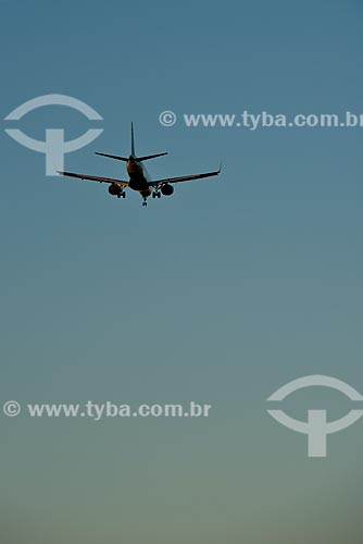  Subject: Airplane flying over Porto Alegre city / Place: Porto Alegre city - Rio Grande do Sul state (RS) - Brazil / Date: 04/2013 