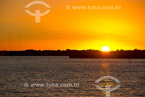  Subject: Sunset - Guaiba Lake / Place: Porto Alegre city - Rio Grande do Sul state (RS) - Brazil / Date: 04/2013 