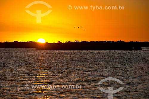  Subject: Sunset - Guaiba Lake / Place: Porto Alegre city - Rio Grande do Sul state (RS) - Brazil / Date: 04/2013 