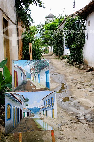  Subject: Pictures in street - historic center of Paraty city / Place: Paraty city - Rio de Janeiro state (RJ) - Brazil / Date: 12/2007 