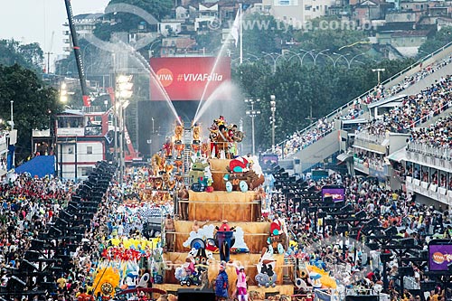  Subject: Parade of Gremio Recreativo Escola de Samba Unidos da Tijuca Samba School - Floats - Plot in 2014 - Accelerates, Tijuca! / Place: Rio de Janeiro city - Rio de Janeiro state (RJ) - Brazil / Date: 03/2014 