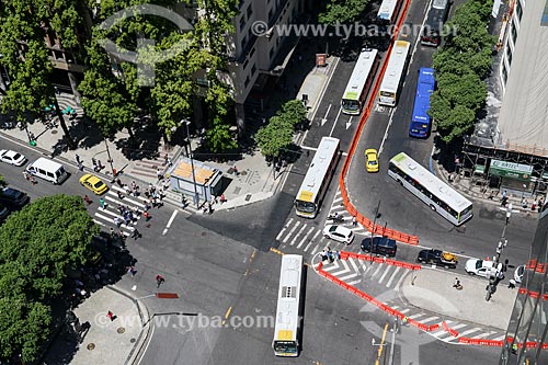  Subject: Crossing of Presidente Vargas and Rio Branco Avenues / Place: City center neighborhood - Rio de Janeiro city - Rio de Janeiro state (RJ) - Brazil / Date: 03/2014 