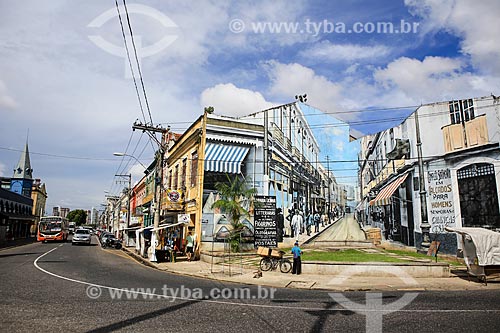  Subject: Painted wall on Portugal Avenue / Place: Belem City - Para state (PA) - Brazil / Date: 03/2014 