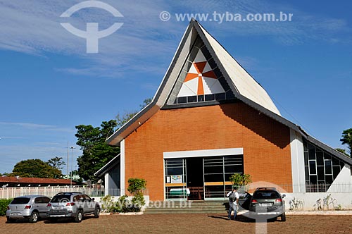  Subject: Mother Church of Sao Simao / Place: Sao Simao city - Goias state (GO) - Brazil / Date: 02/2014 