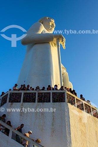  Subject: Statue of Padre Cicero (1969) - Horto Hill / Place: Juazeiro do Norte city - Ceara state (CE) - Brazil / Date: 10/2012 