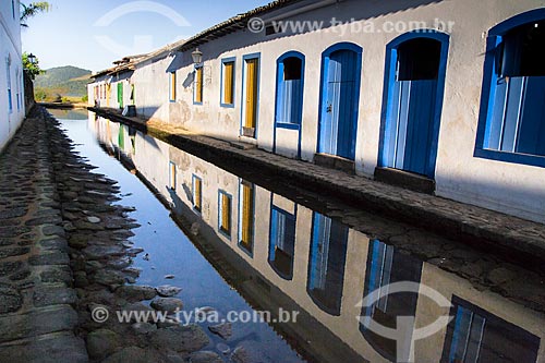  Subject: Street - historic center of Paraty city / Place: Paraty city - Rio de Janeiro state (RJ) - Brazil / Date: 08/2013 