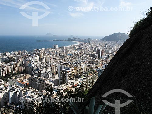  View of Copacabana neighborhood from Sao Joao Hill  - Rio de Janeiro city - Rio de Janeiro state (RJ) - Brazil