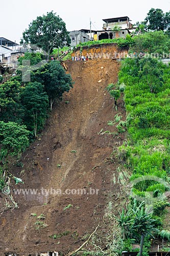  Landslide caused by heavy rains  - Nova Friburgo city - Rio de Janeiro state (RJ) - Brazil