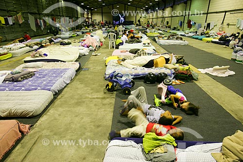  Shelter to unsheltered by heavy rains  - Teresopolis city - Rio de Janeiro state (RJ) - Brazil