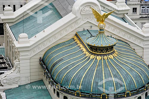  Cupola of Municipal Theater of Rio de Janeiro (1909)  - Rio de Janeiro city - Rio de Janeiro state (RJ) - Brazil