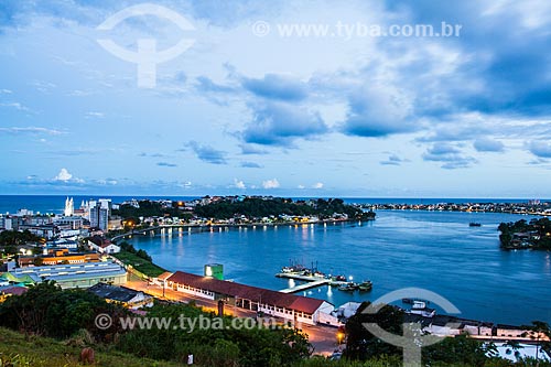  Subject: Pontal Bay viewed from Conquista Belvedere / Place: Ilheus city - Bahia state (BA) - Brazil / Date: 02/2014 