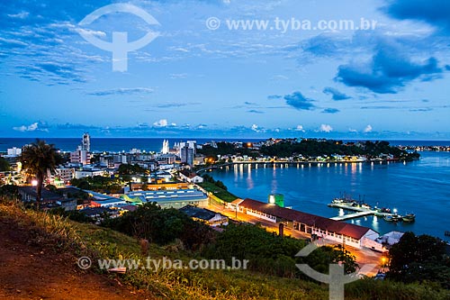  Subject: Pontal Bay viewed from Conquista Belvedere / Place: Ilheus city - Bahia state (BA) - Brazil / Date: 02/2014 