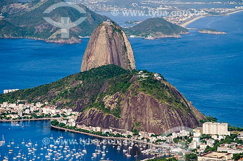  Subject: Botafogo Bay and Sugar Loaf / Place: Rio de Janeiro city - Rio de Janeiro state (RJ) - Brazil / Date: 03/2014 