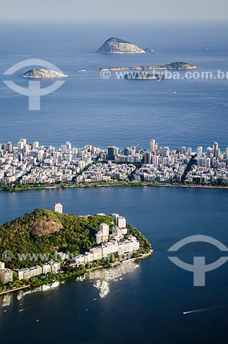  Subject: Rodrigo de Freitas Lagoon with the Natural Monument of Cagarras Island in the background / Place: Lagoa neighborhood - Rio de Janeiro city - Rio de Janeiro state (RJ) - Brazil / Date: 03/2014 