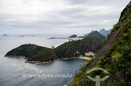  Subject: View of Vermelha Beach from Sugar Loaf with Copacabana beach in the background / Place: Urca neighborhood - Rio de Janeiro city - Rio de Janeiro state (RJ) - Brazil / Date: 03/2014 