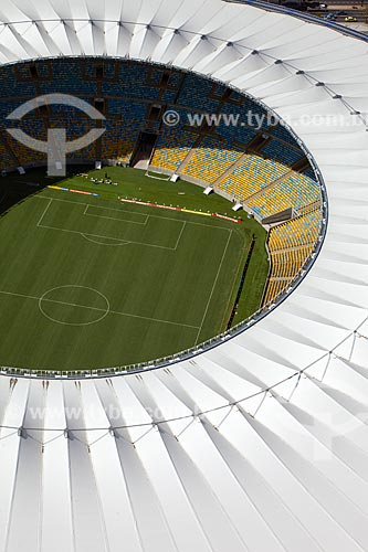  Subject: Aerial photo of Journalist Mario Filho Stadium (1950) - also known as Maracana / Place: Maracana neighborhood - Rio de Janeiro city - Rio de Janeiro state (RJ) - Brazil / Date: 02/2014 