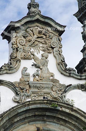  Subject: Detail of Sao Francisco de Assis Church / Place: Sao Joao Del Rei city - Minas Gerais state (MG) - Brazil / Date: 06/2012 