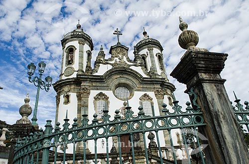  Subject: View of Sao Francisco de Assis Church / Place: Sao Joao Del Rei city - Minas Gerais state (MG) - Brazil / Date: 06/2012 