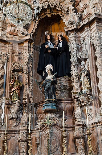  Subject: View from the inside of Sao Francisco de Assis Church / Place: Sao Joao Del Rei city - Minas Gerais state (MG) - Brazil / Date: 06/2012 