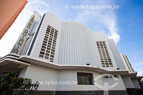  Subject: Side facade of Cine-Teatro Goiania (1942) / Place: Goiania city - Goias state (GO) - Brazil / Date: 05/2014 