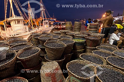  Subject: Acai Fair - Ver-o-Peso Market / Place: Belem city - Para state (PA) - Brazil / Date: 10/2010 