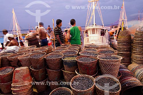  Subject: Acai Fair - Ver-o-Peso Market / Place: Belem city - Para state (PA) - Brazil / Date: 10/2010 