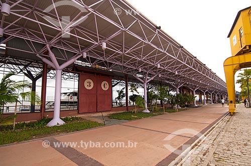  Subject: Warehouse 3 of Docas Station - old Belem Port also known as Boulevard Fairs and Exhibitions / Place: Belem city - Para state (PA) - Brazil / Date: 10/2010 