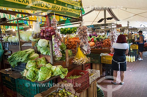  Subject: Tents of the Ver-o-Peso Market / Place: Belem city - Para state (PA) - Brazil / Date: 10/2010 