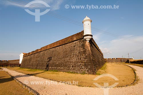  Subject: View of the Sao Jose de Macapa Fortress  (1782)  / Place: Macapa city - Amapa state (AP) - Brazil / Date: 10/2010 