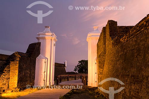  Subject: Entrance of Sao Jose de Macapa Fortress  (1782)  / Place: Macapa city - Amapa state (AP) - Brazil / Date: 10/2010 