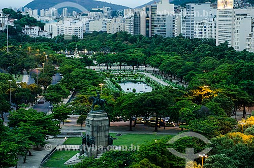  Subject: View of Paris Square - project of French urban planner Alfred Agache / Place: Gloria neighborhood - Rio de Janeiro city - Rio de Janeiro state (RJ) - Brazil / Date: 01/2012 