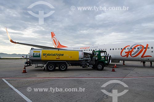  Subject: Airplane in Santos Dumont Airport / Place: City center - Rio de Janeiro city - Rio de Janeiro state (RJ) - Brazil / Date: 05/2012 