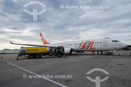  Subject: Airplane in Santos Dumont Airport / Place: City center - Rio de Janeiro city - Rio de Janeiro state (RJ) - Brazil / Date: 05/2012 