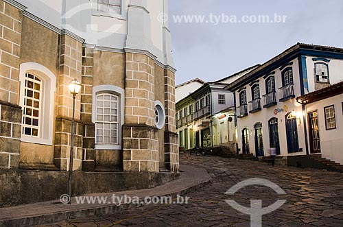  Subject: Colonial House in Macau do Meio Street / Place: Diamantina city - Minas Gerais state (MG) - Brazil / Date: 06/2012 