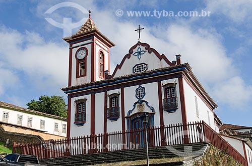  Subject: View of Sao Francisco de Assis Church / Place: Diamantina city - Minas Gerais state (MG) - Brazil  / Date: 06/2012 