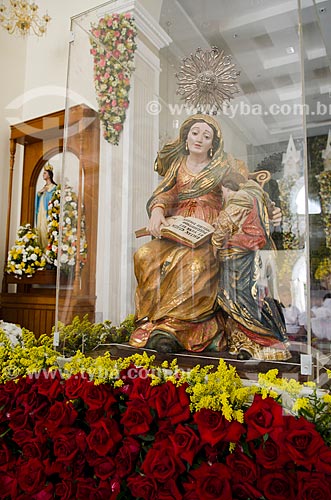  Subject: Image of SantAna in Parish of SantAna - Cathedral / Place: Caico city - Rio Grande do Norte state - Brazil / Date: 07/2012 