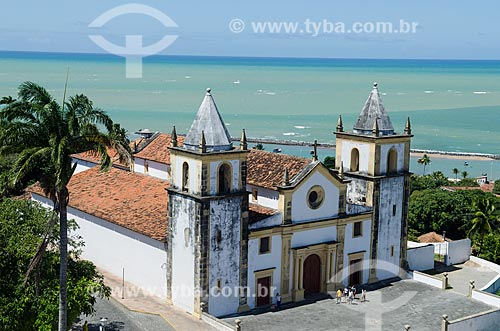  Subject: Sao Salvador do Mundo Church - also known as Se Church (XVI century)  / Place: Olinda city - Pernambuco state (PE) - Brazil / Date: 07/2012 