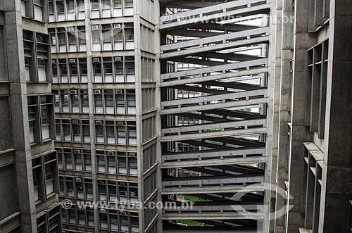  Subject: Buildings and access ramps on the campus of University of the State of Rio de Janeiro  / Place: Rio de Janeiro city - Rio de Janeiro state (RJ) - Brazil / Date: 03/2013 