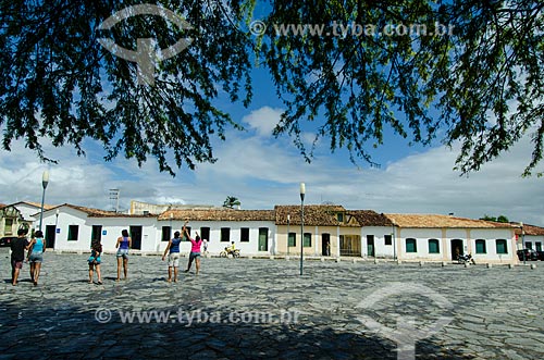  Subject: Houses of the historic center / Place: Sao Cristovao city - Sergipe state (SE) - Brazil / Date: 08/2013 