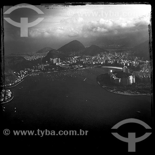  Subject: Aerial photo of Botafogo Bay - picture taken with IPhone / Place: Botafogo neighborhood - Rio de Janeiro city - Rio de Janeiro state (RJ) - Brazil / Date: 02/2014 