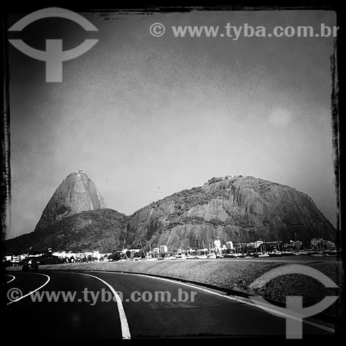  Subject: View of Sugar Loaf from Infante Dom Henrique Avenue - picture taken with IPhone / Place: Flamengo neighborhood - Rio de Janeiro city - Rio de Janeiro state (RJ) - Brazil / Date: 01/2014 