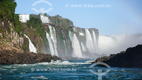  Subject: Overfalls of Iguassu Waterfalls / Place: Foz do Iguacu city - Parana state (PR) - Brazil / Date: 05/2008 