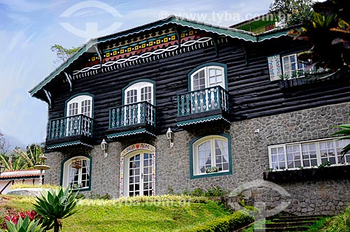  Subject: Typical house in European style / Place: Teresopolis city - Rio de Janeiro state (RJ) - Brazil / Date: 08/2010 