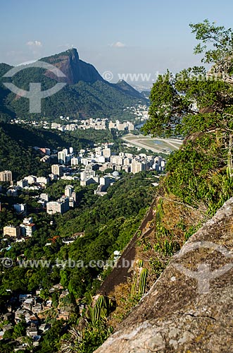  Subject: General view of Gavea neighborhood from Morro Dois Irmaos (Two Brothers Mountain) / Place: Gavea neighborhood - Rio de Janeiro city - Rio de Janeiro state (RJ) - Brazil / Date: 02/2014 