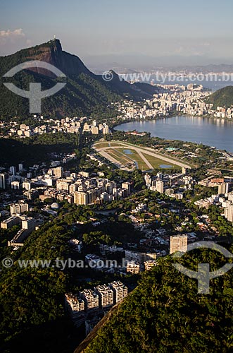  Subject: View of Lagoa neighborhood from Morro Dois Irmaos (Two Brothers Mountain) / Place: Rio de Janeiro city - Rio de Janeiro state (RJ) - Brazil / Date: 02/2014 