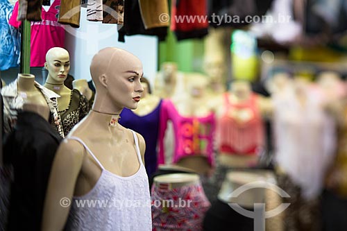  Subject: Mannequins of clothing trade - Luiz Gonzaga Northeast Traditions Centre / Place: Sao Cristovao neighborhood - Rio de Janeiro city - Rio de Janeiro state (RJ) - Brazil / Date: 05/2014 