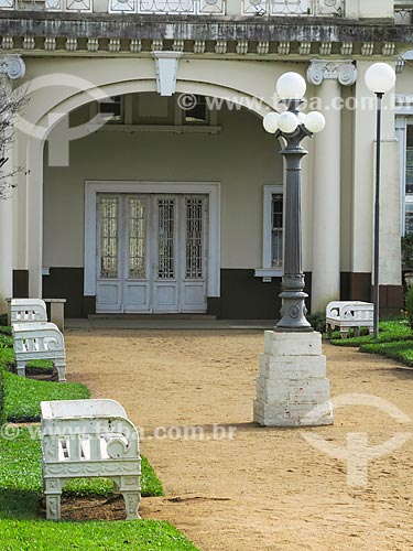  Subject: Garden of Moinhos de Vento Water Treatment Station (1928) - also known as Hidraulica Moinhos de Vento / Place: Moinhos de Vento neighborhood - Porto Alegre city - Rio Grande do Sul state (RS) - Brazil / Date: 05/2014 