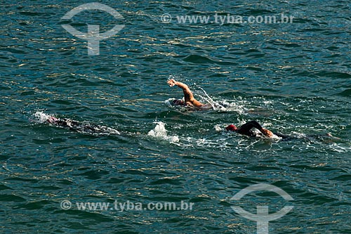  Subject: Swimming training in post 6 - Copacabana Beach / Place: Copacabana neighborhood - Rio de Janeiro city - Rio de Janeiro state (RJ) - Brazil / Date: 06/2014 