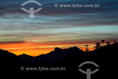  Subject: Pedra Selada at sunrise / Place: Visconde de Maua district - Resende city - Rio de Janeiro state (RJ) - Brazil / Date: 06/2014 