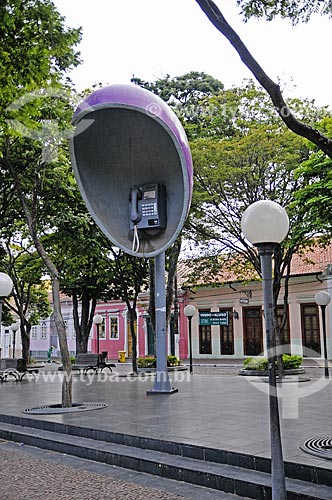  Subject: Giant telephone booth / Place: Itu city - Sao Paulo state (SP) - Brazil / Date: 05/2014 